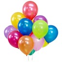 Latexballons 50 Stück für Feiern und Partys Glänzende Oberfläche und Größe ca. 25 cm nach dem Aufblasen Zur Dekoration 18