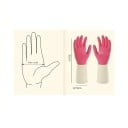 Latexové kuchyňské rukavice silné nepromokavé 32 cm protiskluzový úchop gumové rukavice na mytí nádobí a úklid velikost M 2