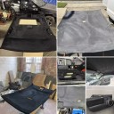 Látka na opravu stropnice do auta 50x150 cm samolepicí pěnová barevná látka pro čalounění stropu dveří interiéru vozu 16