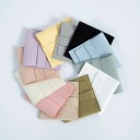 Látkové sáčky na šperky sada 5 ks 8x8 cm textilní barevné obaly na dárky a drobnosti pro balení šperků a malých předmětů 4