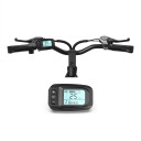 Lätt elcykel för vuxna Aairsk SU7 Motor 750 W Batteri 36 V 13 Ah Hjul 24 tum Shimano 7 växlar Lågt insteg Beige För staden 2
