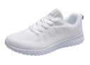 Laufschuhe für Frauen und Männer Atmungsaktive Sneakers aus Netzmaterial, die das Schwitzen reduzieren Niedriger Schnitt mit Schnürung 4