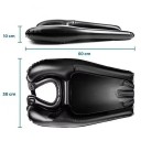 Lavabo inflable para el cabello 60 x 38 x 10 cm Cojín plegable de PVC portátil para mujeres embarazadas y ancianos Inflado y desinflado rápido 3