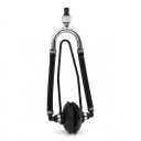 Lavador de motor de barco Duto duplo Distribuidor em aço inoxidável Almofadas redondas Até 60 HP Diâmetro 9 cm Conector rápido para motores de popa 1