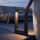 Lawn LED Post 15 W COB Cool White Light 6000 K 30 cm Aluminium DC 12 V Black Waterproof Outdoor Lamp for Garden and Villa Courtyard 4
