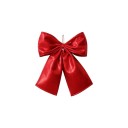 Lazo decorativo navideño 30 x 35 cm Lazo decorativo para puertas e interiores Accesorio navideño festivo para la decoración del hogar 3