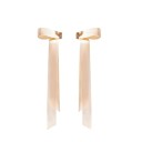 Lazo magnético para el cabello 2 en 1 Cinta de poliéster Cintas largas elegantes Accesorio para el cabello para mujeres y niñas 8