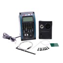 LC-5 5-Band-Tonabnehmer mit Vorverstärker und LCD-Tuner für Akustikgitarre Eingebauter Equalizer Musikmodul Schwarzes Design 1
