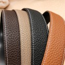 Leather Belt Without Buckle 12