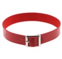 Leather Choker Belt with Buckle J3501 2