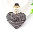 Leather Keyring Heart J3500 3