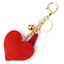 Leather Keyring Heart J3500 15