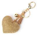 Leather Keyring Heart J3500 17
