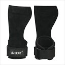 Leather Weightlifting Grips Palm Protection for Deadlifts and Training Anti-Slip Straps for Weightlifting in the Gym 1