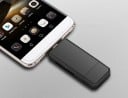 Lecteur de cartes mémoire 3 en 1 pour téléphone et ordinateur Connecteurs USB-A USB-C et Micro USB Pour cartes SD et Micro SD Interface USB 2.0 Noir 3