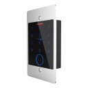 Lector de huellas dactilares y tarjetas RFID HF5EM-W con Wi-Fi y soporte para la aplicación Tuya 115 x 70 mm 125 kHz Teclado táctil para control 4