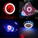 LED Angel Eye motorcykelforlygte 3