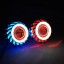 LED Angel Eye Motorrad-Frontlicht 2