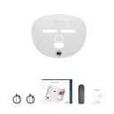 LED ansigtsmaske M500 med 4 tilstande og timer 332 lyskilder batteri 3000 mAh med fjernbetjening til hjemme lysbehandling af huden 2