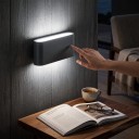 LED Applique da Parete 12 W Doppia Testa Illuminazione Verso L'Alto e Verso Il Basso Grado di Protezione IP65 Dimensioni 17,3 x 9 cm Corpo in Alluminio Bianco Naturale 4000 K Per Facciata 4