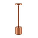 LED asztali lámpa 34 cm-es érintőképernyős vezérléssel, USB-C újratölthető, 3 fénymód, meleg, hideg, természetes fény, modern dizájn. 6