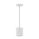 LED asztali lámpa 34 cm-es érintőképernyős vezérléssel, USB-C újratölthető, 3 fénymód, meleg, hideg, természetes fény, modern dizájn. 5