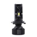 LED-autolamppujen sarja 2 kpl Y10 Pro H4 9003 HB2 30 W 12 V 6000 K Valkoinen valo Mini projektorilasi Lähivalo ja kaukovalo Auton ajovalaisimiin 1