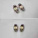 LED-auton polttimot Mazda 5:een, kpl 4