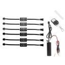 LED-baggrundsbelysning til motorcykel 6 stk. N62 1