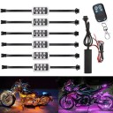 LED-baggrundsbelysning til motorcykel 6 stk. N62 3