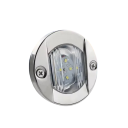 LED baglys til båd 12V DC blå/hvid vandtæt IP67 ABS diameter 75 mm dæksbelysning 147 lm lysvinkel 120° tilbehør 1