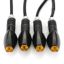 LED blinklys til motorcykel 4 stk. 5