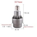 LED bodová žárovka E27 nastavitelný úhel svitu 15–60° 7W COB hliníkové tělo PMMA čočka neutrální bílé světlo pro osvětlení interiéru 4