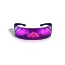 LED-briller med programmerbart display 4
