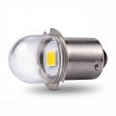 LED bulb for handheld flashlights RUIANDSION 6 V 150 lm 0.42 W 6000 K White light Length 2.3 cm Clear lens No polarity distinction 2