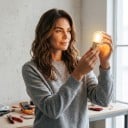 LED bulb for handheld flashlights RUIANDSION 6 V 150 lm 0.42 W 6000 K White light Length 2.3 cm Clear lens No polarity distinction 4