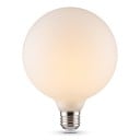LED Bulb G80 Ball Shape Milk White Opaque Globe 11.5 x 8 cm Screw Base Warm White Light 3000 K For Lamps and Fixtures 1