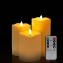 LED Candles with Remote Control 3 pcs 2