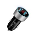 LED Car Adapter 2x USB 4
