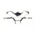 LED Ceiling Folding Lamp for Garage 80W E27 Adjustable Lights with 5 Panels Super Bright Lighting Workshop Cool White 1