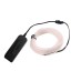 LED drátový kabel na oblečení 1 m 3