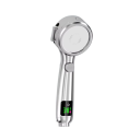 LED-Duschkopf mit Display und 4 Strahlarten Einstellbarer Hochdruck Energiesparbrause Digitale Temperaturmessung 7
