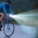 LED-Fahrradlicht vorne, weiß, wiederaufladbares USB-Licht, 4 Beleuchtungsmodi, wasserdichtes IPX5-Fahrradlicht für sicheres Fahren im Dunkeln und bei Regen 2