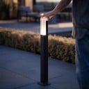 LED Garden Post 100 cm With Ground Spike 7 W IP65 Waterproof 85–265 V Aluminium and Acrylic White Light 6000 K For Lawn 2