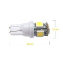 LED hvid bilpære - 10 stk. 6