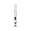 LED indikátor 85 x 10 x 64 mm 230 V AC/DC 50/60 Hz Jednofarebná signálna lampa JD9 DIN lišta 35 mm IP20 ≤20 mA 4
