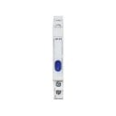 LED indikátor 85 x 10 x 64 mm 230 V AC/DC 50/60 Hz Jednofarebná signálna lampa JD9 DIN lišta 35 mm IP20 ≤20 mA 5