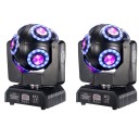 LED kääntyvä pää 150 W 8×15 W RGBW 4v1 RGB halo 360° DMX512 EU liitin musta lavavalo DJ juhliin klubivalaistukseen 1