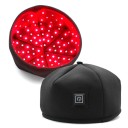 LED-kappe med rødt og infrarødt lys 60x 660nm 60x 850nm terapi til hårvækst og hovedbundsregenerering USB-opladning EU-stik 1