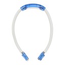 LED kaulalamppu AAA-paristoilla Taivutettavat varret 2 valopäätä 2 LEDiä Kevyt Lukemiseen neulontaan juoksuun ja retkeilyyn 7